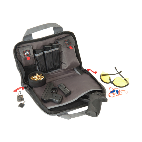 G Outdoors G.P.S. Double Pistol Case Black GPS-1308PC GPS-1308PC